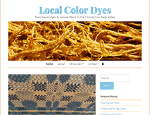 Tablet Screenshot of localcolordyes.com